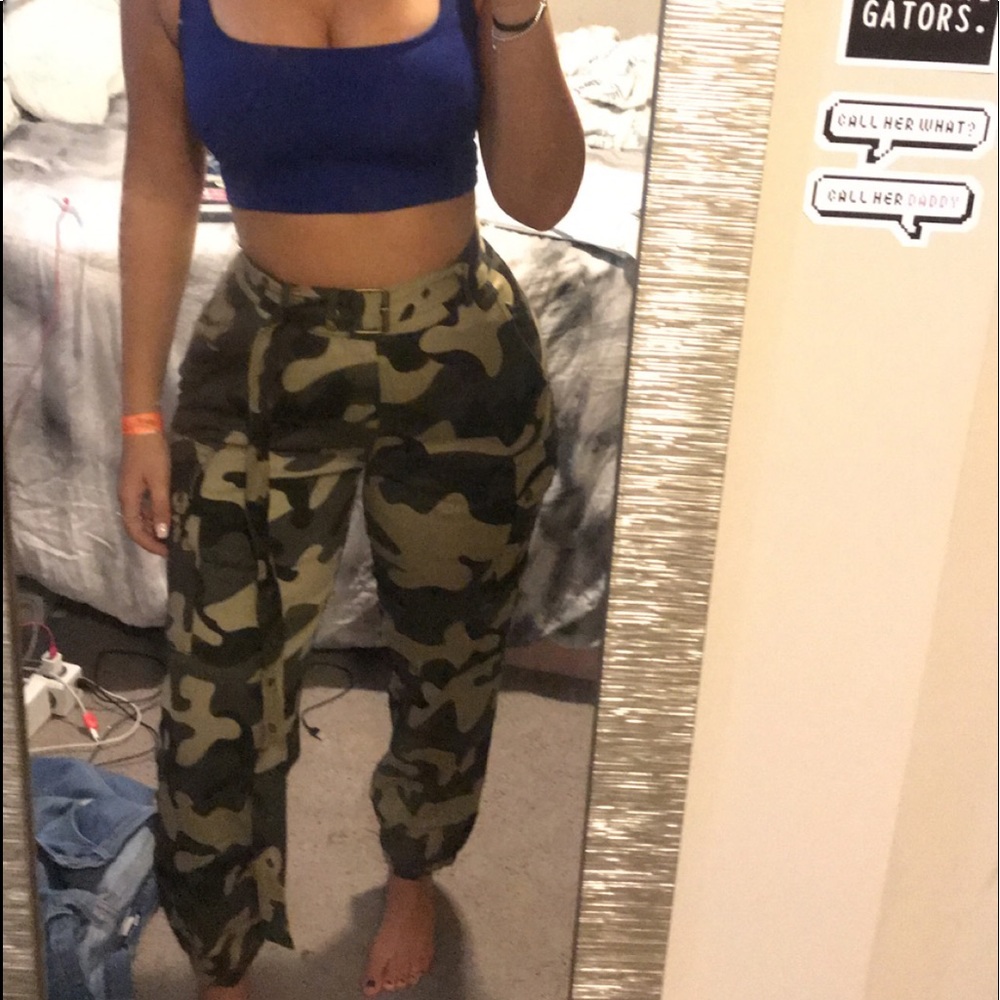 Fashion Nova camo pants